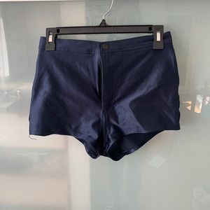 blue american apparel shorts